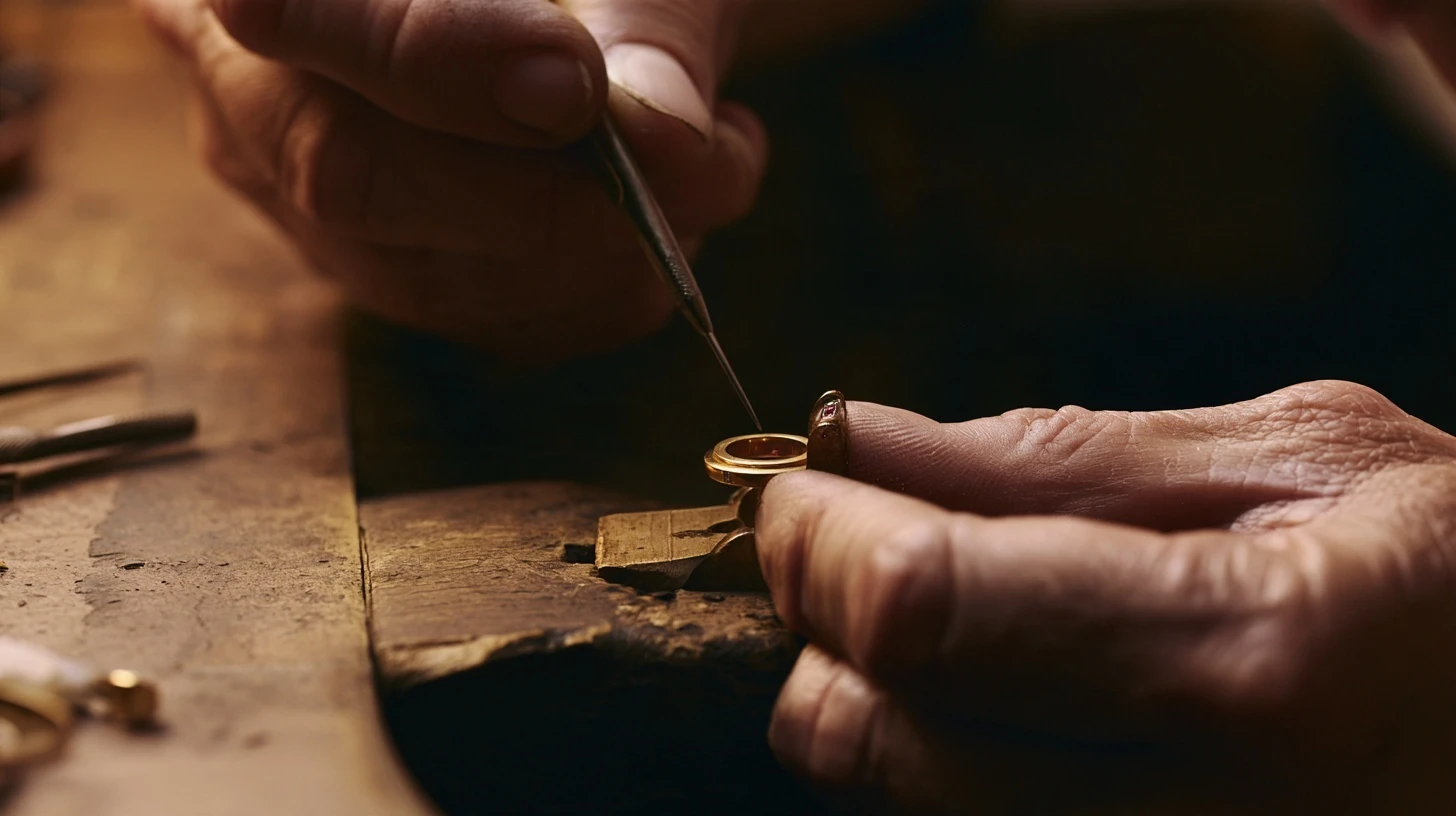 The goldsmith's bench