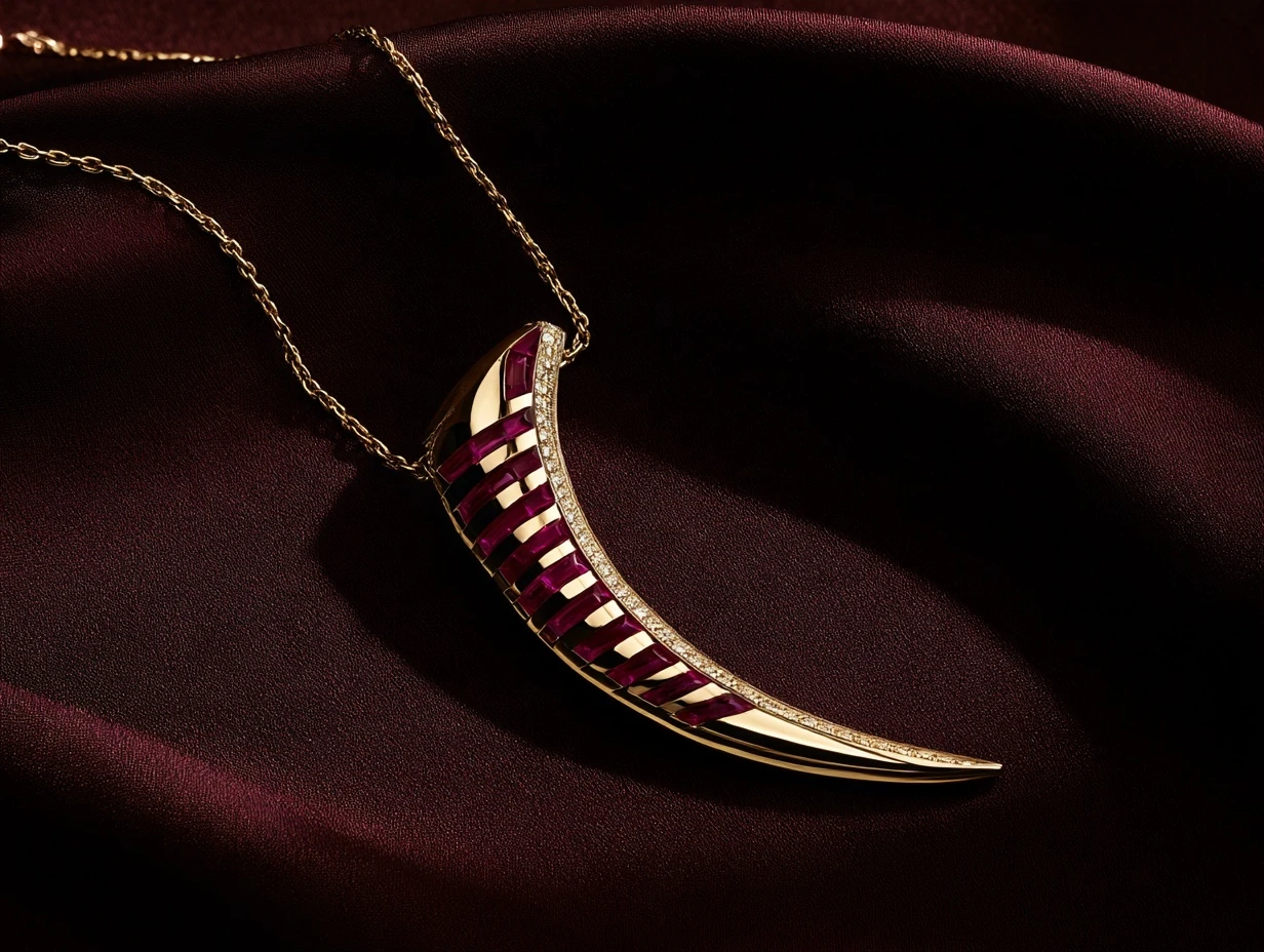 The Claw · gold pendant